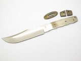 Vintage 2004 AG Russell Bowie Seki Japan AUS8 Fixed Knife Making Blade Blank