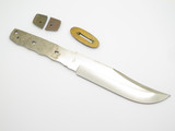 Vintage 2004 AG Russell Bowie Seki Japan AUS8 Fixed Knife Making Blade Blank