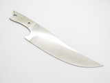 Vtg Explorer Seki Japan Tak Fukuta Trailing Pt Fixed 5" Blade Knife Making Blank