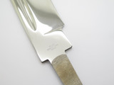 Vtg 1980s Rigid RG-62 Tak Fukuta Seki Japan Mirror Fixed Bowie Knife Blade Blank