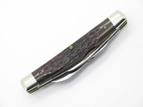 VINTAGE 1980-81 TRANSITION CASE XX 64052 CONGRESS BONE FOLDING POCKET KNIFE
