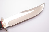 Vintage AG Russell 2003 AUS-8 Seki Japan Wood Handle Fixed Bowie Hunting Knife