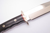 Vintage AG Russell 2003 AUS-8 Seki Japan Wood Handle Fixed Bowie Hunting Knife