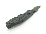 Vintage SOG Toothlock Seki Japan Black San Mai VG-10 Tanto Folding Pocket Knife