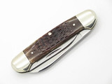 Vtg 1979 Case XX 62131 Jigged Bone Canoe Folding Pocket Knife
