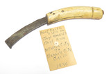 C. 1880 Museum Antique EC Simmons Keen Kutter Sheffield Stage Coach Hoof Knife