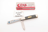 Vintage 1992 Case XX Club GY62005 Razor Gray Jigged Bone Folding Pocket Knife