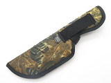 Buck 393 394 Omni Hunter 12 Pt Camo Nylon Fixed Blade Knife Sheath
