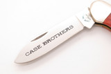 Case XX Brothers 62131 USA Chestnut Jigged Bone Folding Canoe Pocket Knife