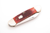 Case XX Brothers 62131 USA Chestnut Jigged Bone Folding Canoe Pocket Knife