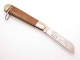 Vintage 1974 Case XX 1199 Whaler Swain Co. Cherokee Etch Folding Pocket Knife