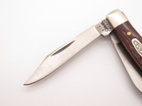 2001 Case XX 6333 USA Brown Delrin Small Stockman Folding Pocket Knife