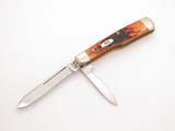 2000 Case XX 6215 Autumn Shadow Jigged Bone Gunstock Jack Folding Pocket Knife