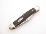 2001 Case XX 22087 Black Delrin Folding Pocket Medium Jack Knife