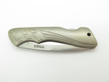 Vintage Boker Titan 3 Germany Titanium Lockback Folding Hunter Pocket Knife