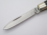 Vtg 1980 Case XX 62042 Small Appaloosa Bone Folding Pocket Knife