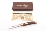 Vtg Schrade USA Uncle Henry 197UH Cat Paw Stag Delrin Folding Pocket Knife