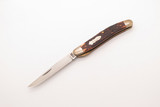 Vtg Schrade USA Uncle Henry 197UH Cat Paw Stag Delrin Folding Pocket Knife