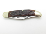 Vintage 1986 Schrade USA Limited Statue of Liberty 100th Folding Hunter Knife