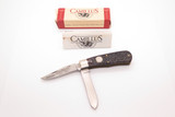 Vintage 1997 NKCA Camillus USA CCC5 Jigged Bone Trapper Folding Pocket Knife