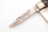 Vintage 1997 NKCA Camillus USA CCC5 Jigged Bone Trapper Folding Pocket Knife