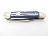 Vintage Buck Creek Copperhead Solingen Germany Blue Handle Folding Pocket Knife