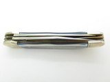 Vintage Buck Creek Copperhead Solingen Germany Blue Handle Folding Pocket Knife