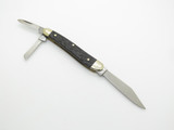 Vtg Boker Tree Brand Whittler Germany Black Delrin Handle Folding Pocket Knife