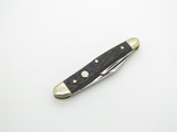 Vtg Boker Tree Brand Whittler Germany Black Delrin Handle Folding Pocket Knife