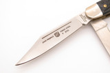 Vintage John Primble 5731 USA Black Delrin Stockman Folding Pocket Knife