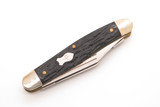 Vintage John Primble 5731 USA Black Delrin Stockman Folding Pocket Knife
