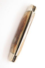 Vintage 1981 Queen NKCA 07394 Stag Equal End Cigar Folding Pocket Knife