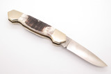 Vtg '80s Parker Eagle Seki Japan 4.5" Bone Handle Slipjoint Folding Pocket Knife