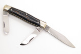 Vtg Police Prototype Fight'n Rooster Frank Buster Germany Folding Stockman Knife