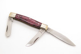 Vtg Prototype Fight'n Rooster Frank Buster Germany Red Stockman Folding Knife