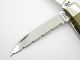 Vintage 1998 Case XX 6354 Scout Trapper Smooth Bone Folding Pocket Knife (Crack)