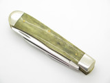 Vintage 1998 Case XX 6354 Scout Trapper Smooth Bone Folding Pocket Knife (Crack)