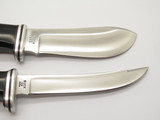 Vintage 1973-80 Buck 115 Twin Sportsman Set 103 118 Fixed Blade Hunting Knife