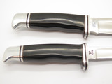 Vintage 1973-80 Buck 115 Twin Sportsman Set 103 118 Fixed Blade Hunting Knife