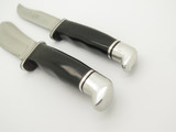 Vintage 1973-80 Buck 104 Twin Set 103 102 Fixed Blade Sportsman Hunting Knife