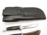 Vintage 1973-80 Buck 104 Twin Set 103 102 Fixed Blade Sportsman Hunting Knife
