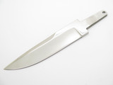 Vtg Explorer Seki Japan Tak Fukuta Fixed Knife Making 4.625" Mirror Blade Blank