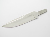 Vtg Explorer Seki Japan Tak Fukuta Fixed Knife Making 4.625" Mirror Blade Blank