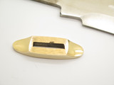 Vintage Tak Fukuta (Rigid RG-62) Seki Japan Fixed Bowie Knife 9.25" Blade Blank