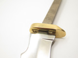 Vtg Explorer Seki Japan Tak Fukuta Guthook Fixed AUS8 Knife 4.25" Blade Blank