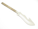 Vtg Explorer Seki Japan Tak Fukuta Guthook Fixed AUS8 Knife 4.25" Blade Blank