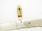 Vintage Herbertz Seki Japan Rostfrei Fixed Hunting Knife Drop Point Blade Blank