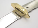 Vintage Herbertz Seki Japan Rostfrei Fixed Hunting Knife Drop Point Blade Blank