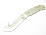 Vtg Explorer Seki Japan Tak Fukuta Guthook Fixed AUS8 Hunting Knife Blade Blank