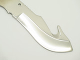 Vtg Explorer Seki Japan Tak Fukuta Guthook Fixed AUS8 Hunting Knife Blade Blank